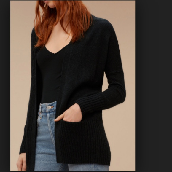 Aritzia Sweaters - Aritzia Talula Lenox Cardigan Sweater Dark Gray